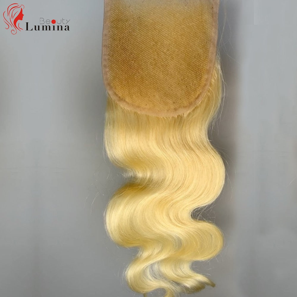 Brazilian Straight Hair Lace Closure with Baby Hair Extension