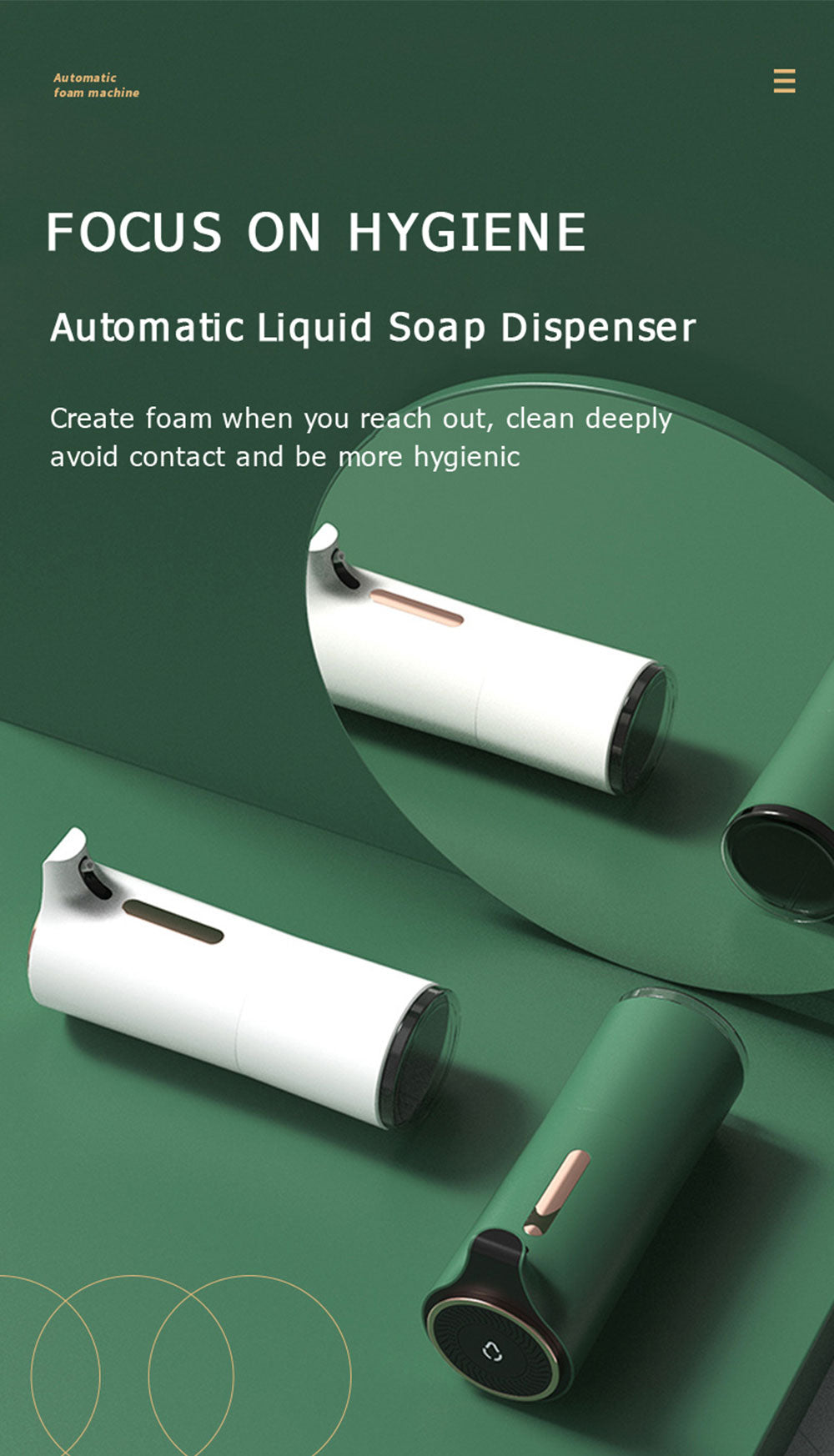 Automatic Hand Sanitizer/Soap Dispenser 2 In 1