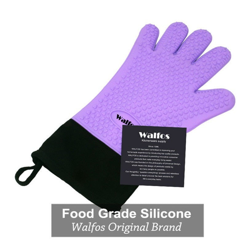 Silicone Kitchen Gloves Heat Resistant