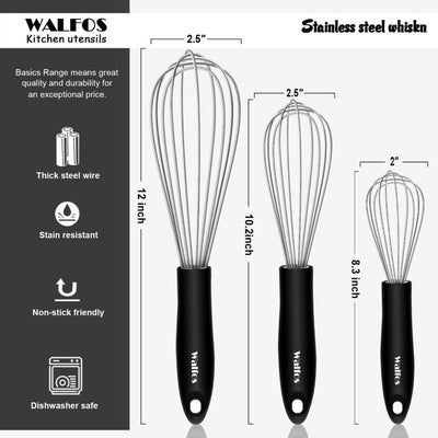 Stainless Steel Wire Whisk Manual Egg Beater