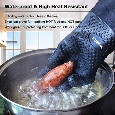 Silicone Kitchen Gloves Heat Resistant