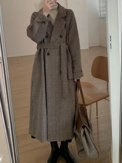 Matte Woolen Coat