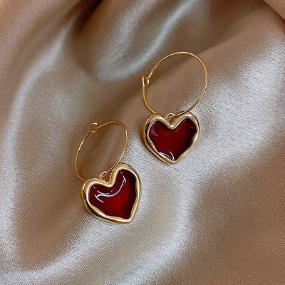 New Love Heart Earrings