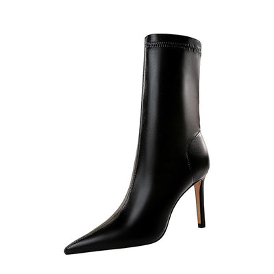 2023 High Quality Soft PU Leather Boots