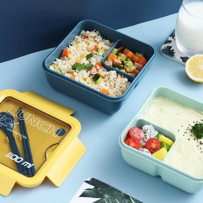 Lunch Box With Separate Compartments