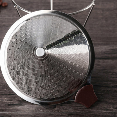 Double Layer Stainless Steel Coffee Filter Reusable