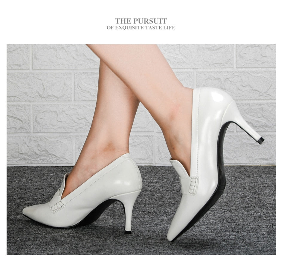 New Designers Original Leather Pump Heel Shoes