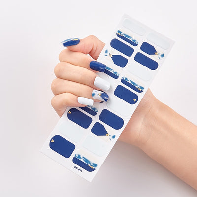 DIY Solid Nail Sticker set