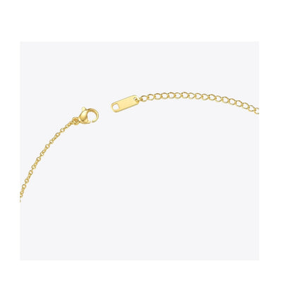 Crystal Choker Necklace Gold