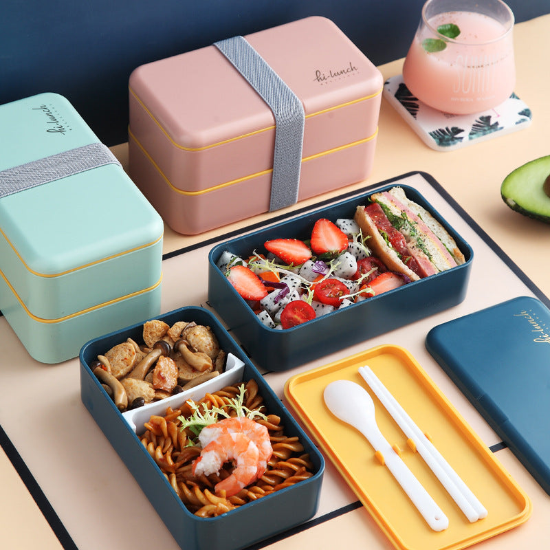 Double Layers Lunch Box