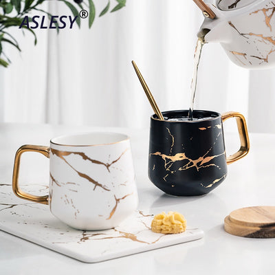 Nordic Marble Coffee Mugs