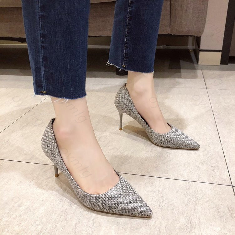 Suede Leather Sexy Women Shoes