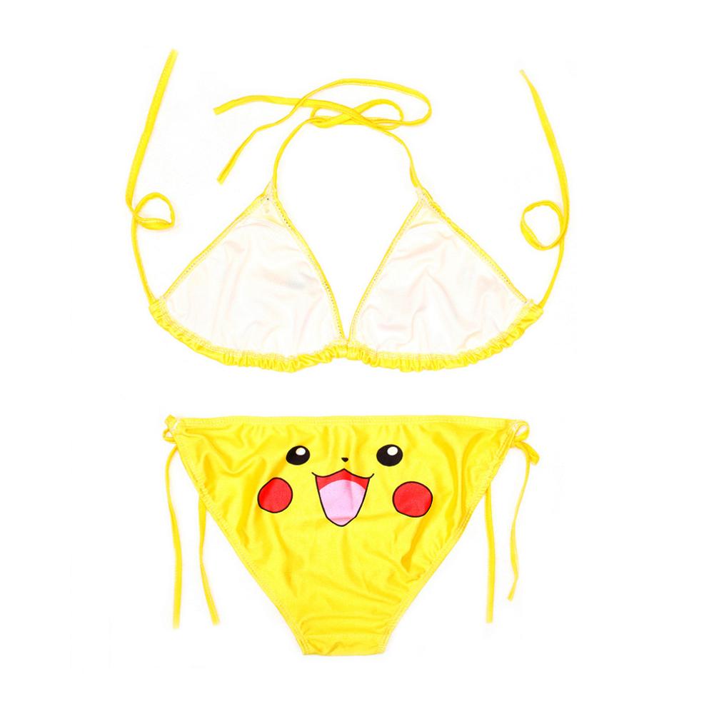 New Sexy Cute 3D Bikinis Set