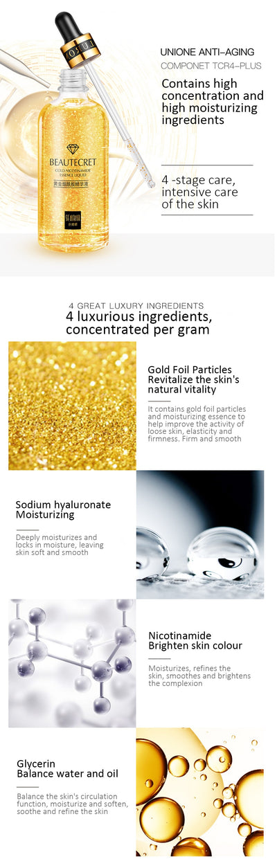 24K Gold Hyaluronic Acid Face Serum