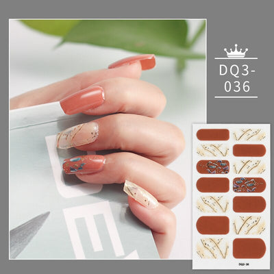 Designer Nail Foil Stickers