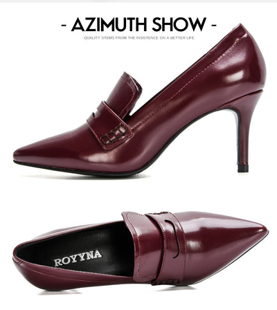 New Designers Original Leather Pump Heel Shoes