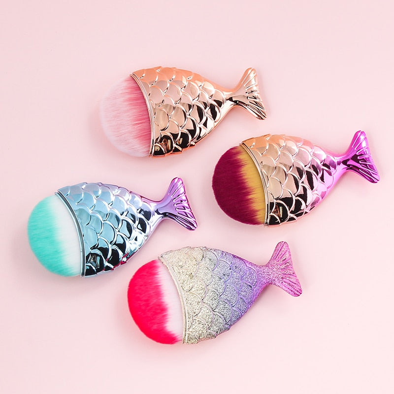 Fish Tail Shape Nail Brushes