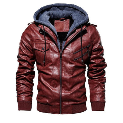 Men's Leather Jacket N501