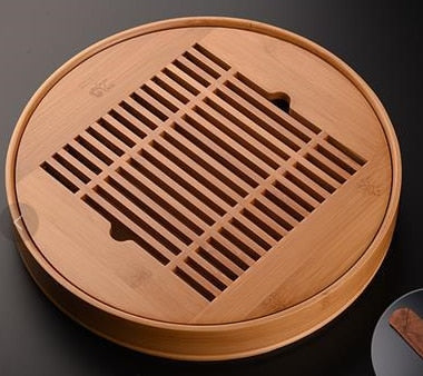 Solid Bamboo Tea Tray