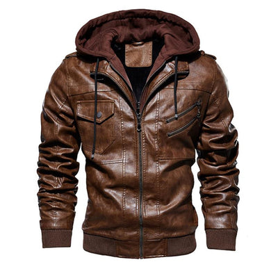 Men's Leather Jacket N501