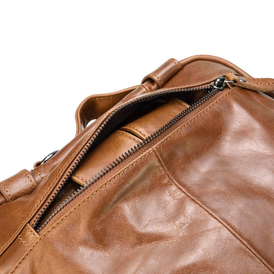 Genuine Leather Laptop Backpack