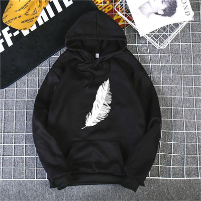 O Neck Heart Hoodies Sweatshirt