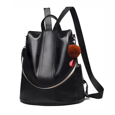 Fashion and School leather backpack
