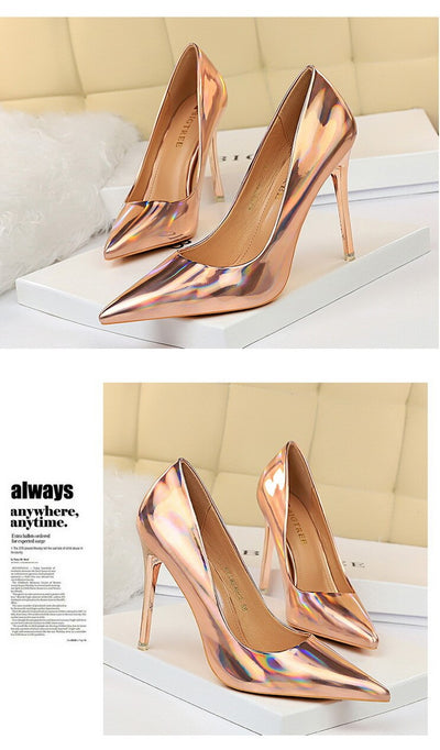 Patent Leather Pump Women's High Heel