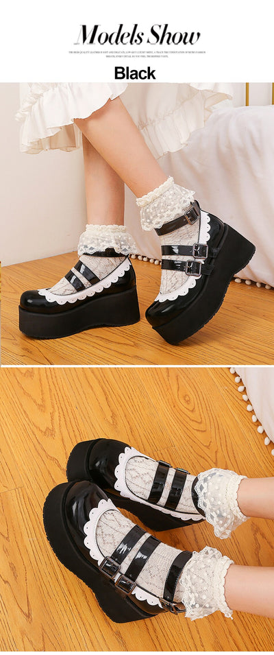 Hot Fashion Mary Janes Pump Ankle Strap Shoes Girls
