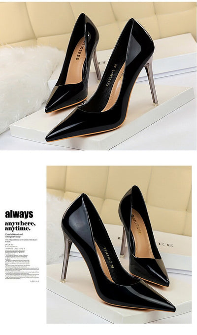 Patent Leather Pump Women's High Heel