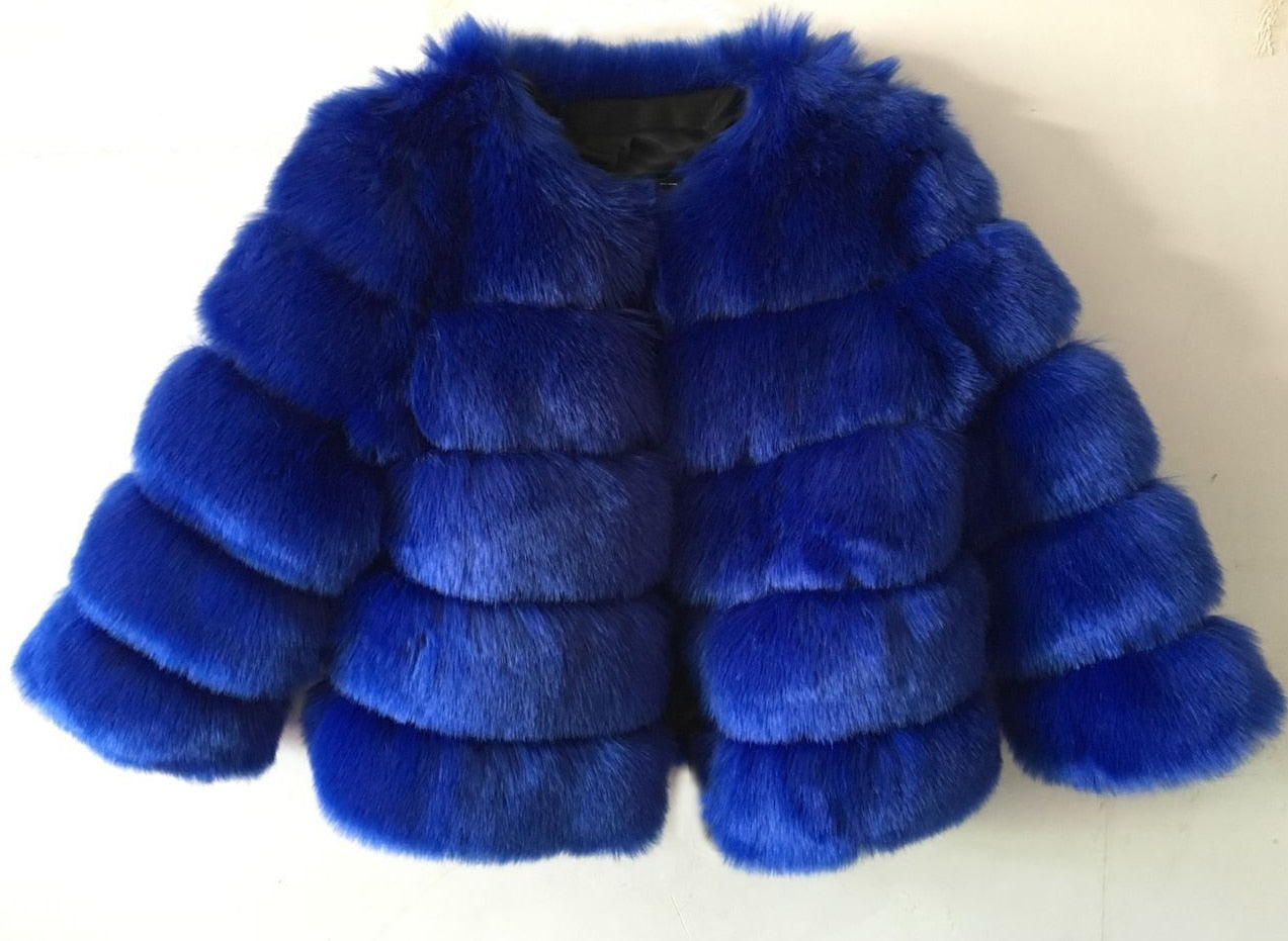 Faux Fur Winter Jacket