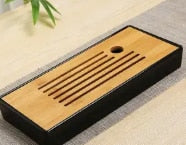 Solid Bamboo Tea Tray