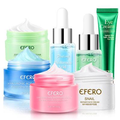 Face Care Serum Cream Moisturizer Set