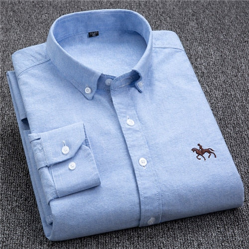 100% Oxford Cotton Shirt Plus Sizes