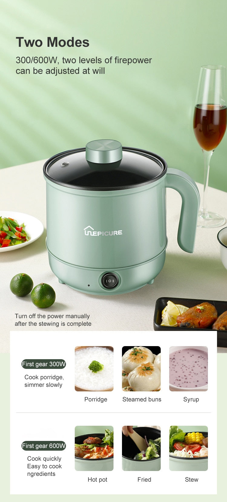 Multifunction Electric Rice Cooker