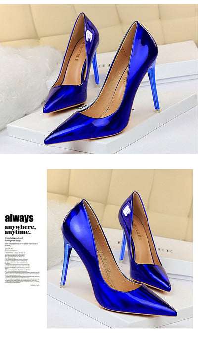 Patent Leather Pump Women's High Heel