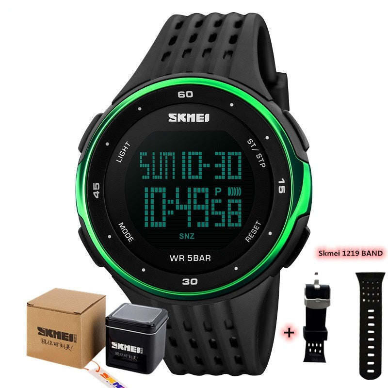 Men's Digital Watch LED Display