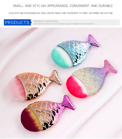 Fish Tail Shape Nail Brushes