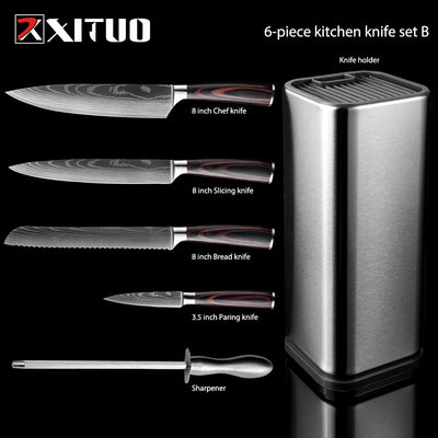 Stainless Steel Chef knife Set 3 Pcs