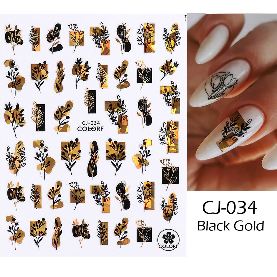 3D Design Nail Stickers