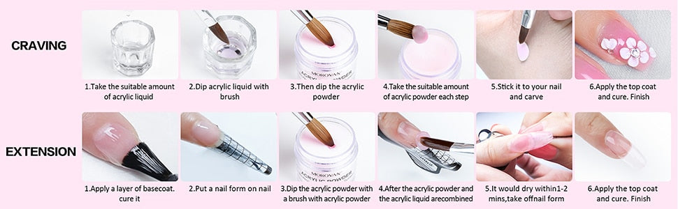 Acrylic Powder Liquid Set