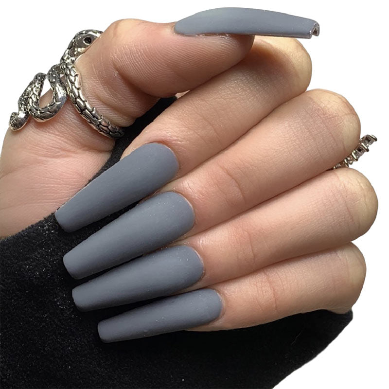 24pcs French False Nails Gradient