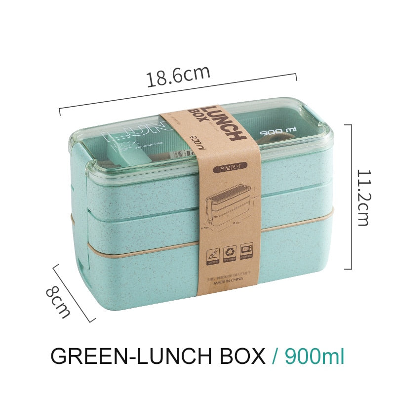 Portable Healthy Material Lunch Box