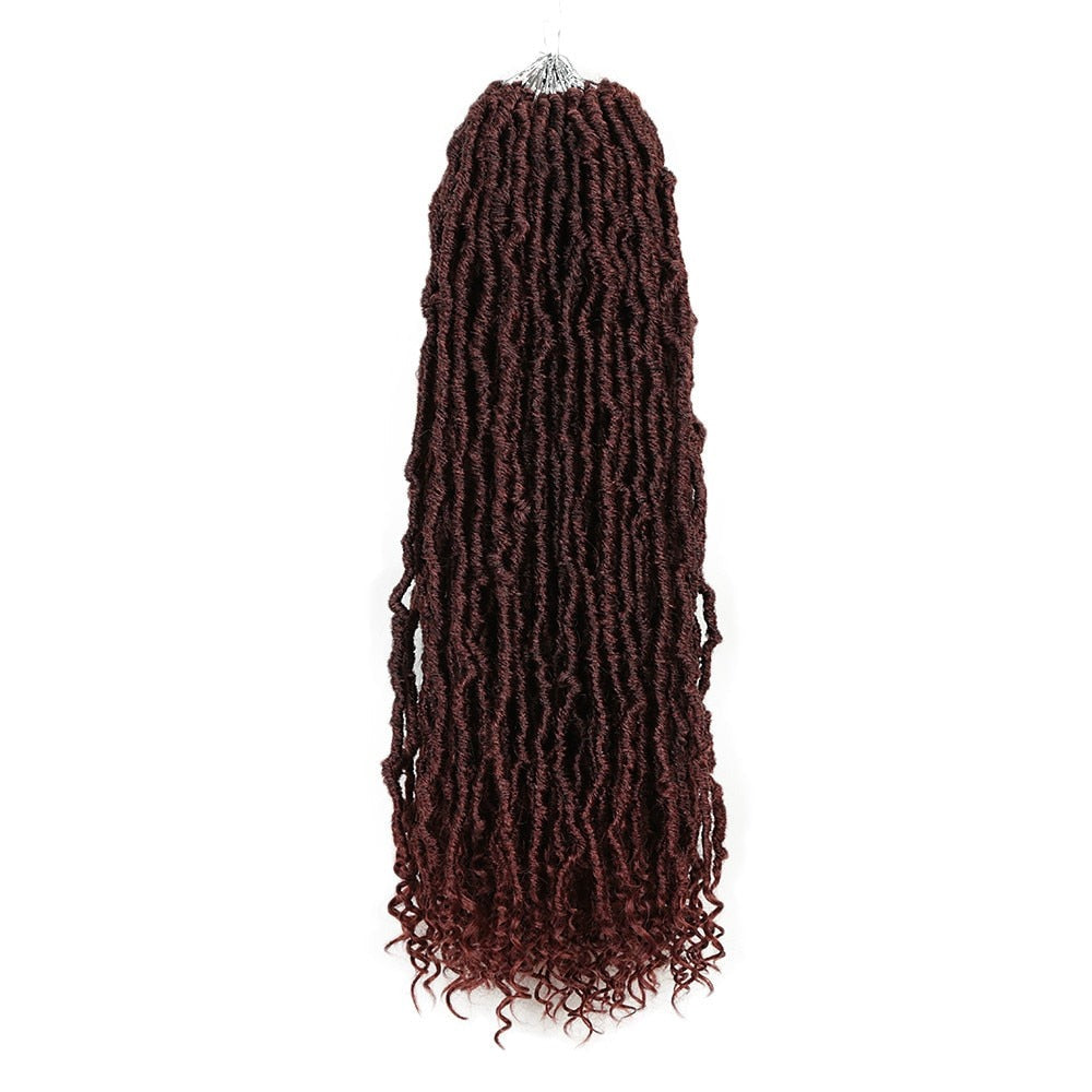 Dreadlocks Curly Ombre Hair