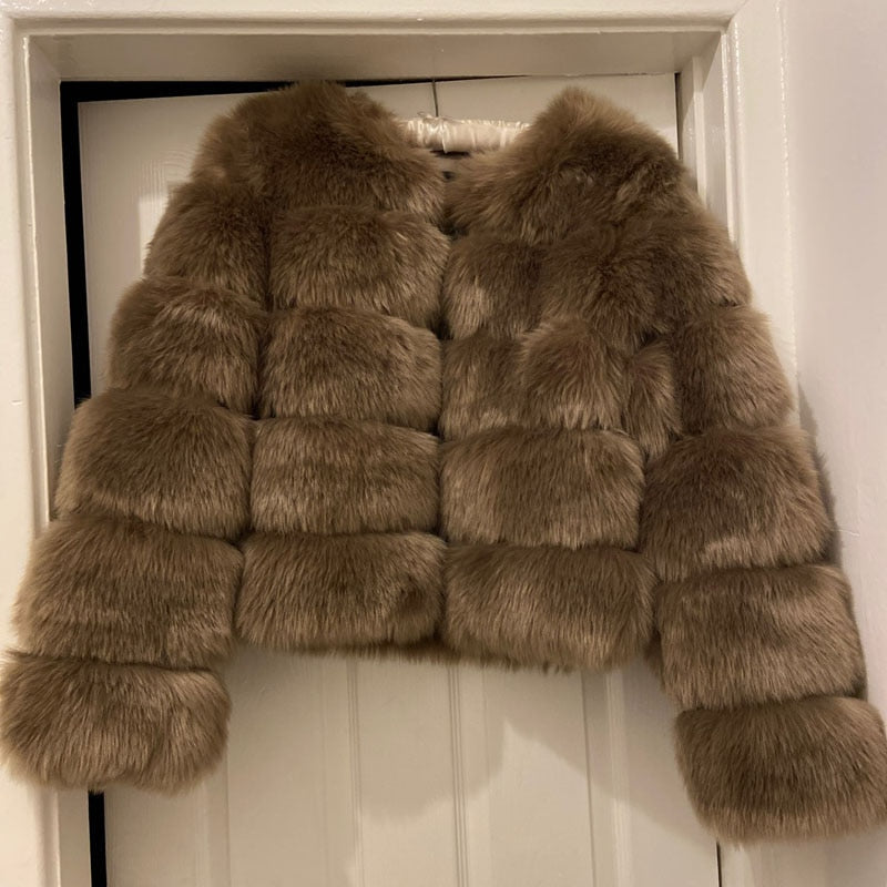 Faux Fur Winter Jacket F9