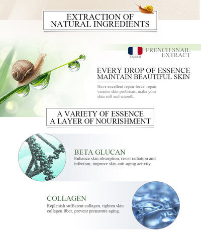 Snail Facial Cream Collagen Anti-Wrinkle Essence