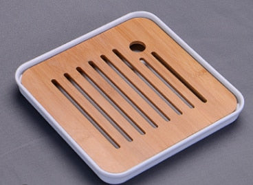 Solid Bamboo Tea Tray