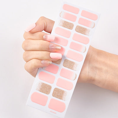 DIY Solid Nail Sticker set