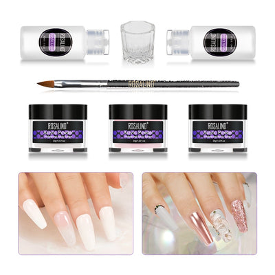 Acrylic Powder Set With Nail Brush Tool Kit