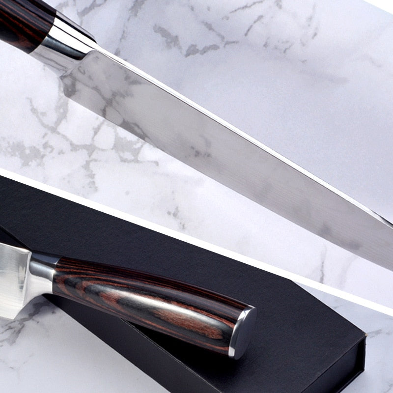 Stainless Steel Chef Knives Set